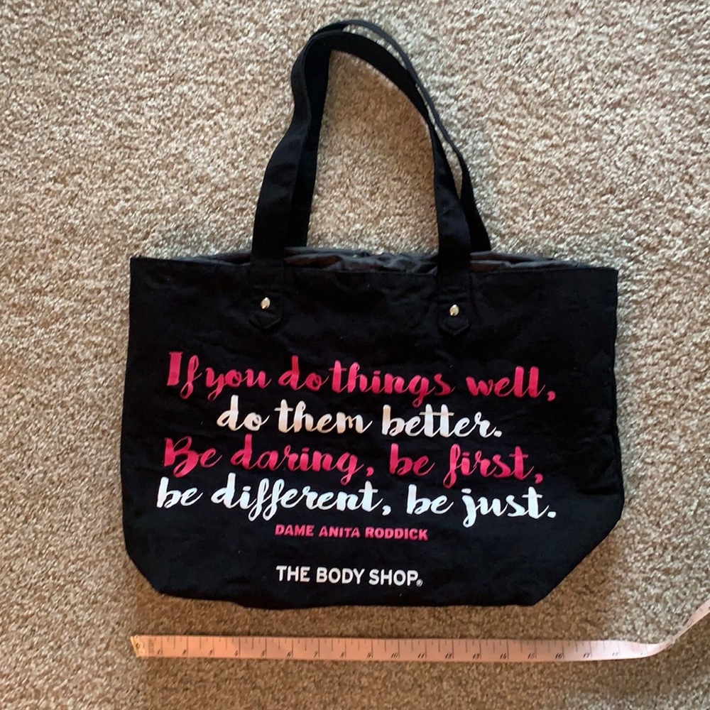 The Body Shop Script Bag - Picture 2 of 3